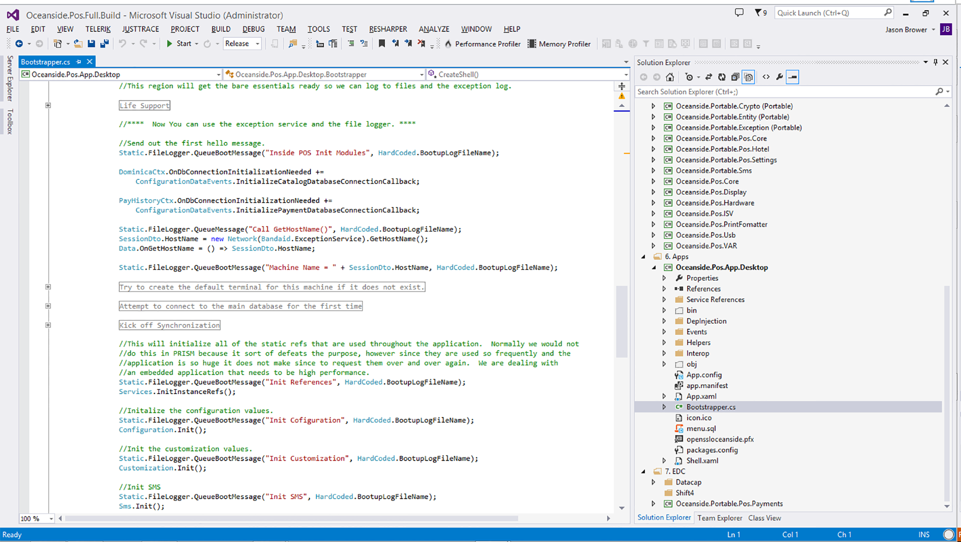 Visual Studio POS Project