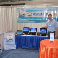 2011 NRA our first Mobile POS Launch on Left